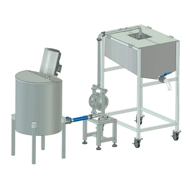 batter pump and trolley batter pump and trolley